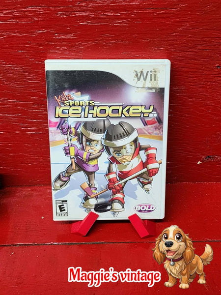 Kidz Sports: Ice Hockey (Nintendo Wii, 2008)  NO manual DISC LIKE NEW
