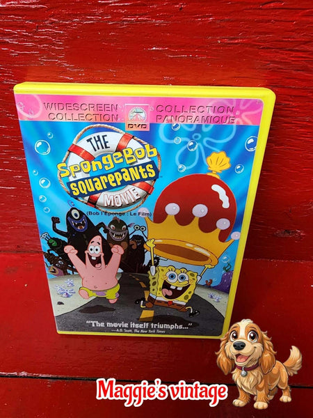 The Spongebob Squarepants movie / Bob l'Éponge:  *BILINGUE DISC LIKE NEW*