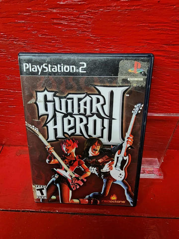 Guitar Hero 2 (PlayStation 2 PS2) No Manual cd mint artwork not perfect
