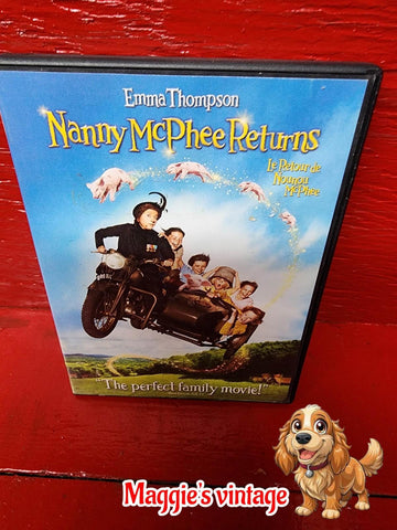 Nanny Mcphee Returns (DVD, 2010) *BILINGUE DISC LIKE NEW*