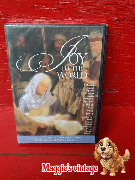 JOY TO THE WORLD (2004, DVD)   Mormon Tabernacle Choir    BRAND NEW