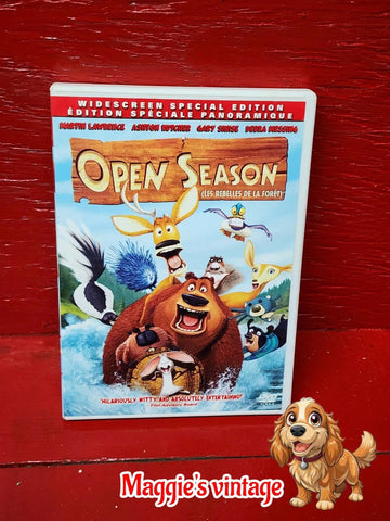 Open Season (DVD, 2007, Canadian Special Edition ) *BILINGUE DISC LIKE NEW*