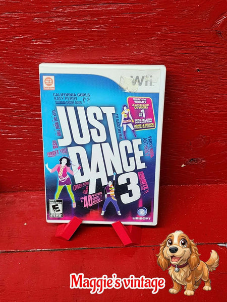 Just Dance 3 (Nintendo Wii, 2011) Complete with Manual CIB DISC LIKE NEW