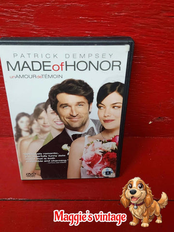 Made of Honor (DVD, 2008, Canadian, English/French) *BILINGUE DISC LIKE NEW*