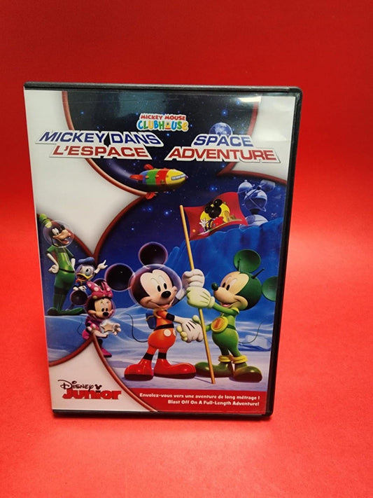 Mickey Mouse Clubhouse: Space Adventure (DVD)  DisneY (Bilingual) LIKE NEW