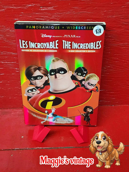 The Incredibles (DVD, 2005, 2-Disc Set, )Widescreen  *BILINGUE DISC LIKE NEW