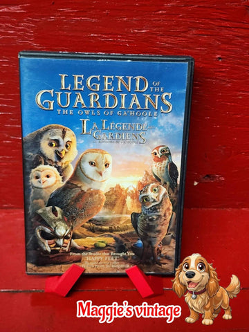Legend  Of The Guardians The Owls of Ga'Hoole    DVD  *BILINGUE DISC LIKE NEW*