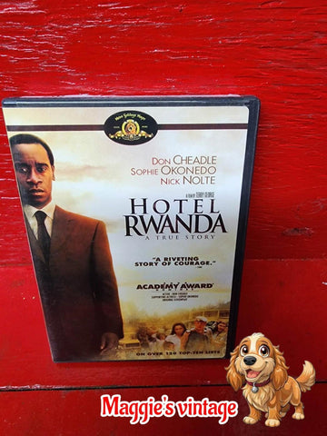 Hotel Rwanda (DVD, 2005, English/French) *BILINGUE DISC LIKE NEW*