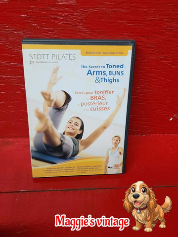 STOTT PILATES: The Secret to Toned Arms, Buns & Thighs *BILINGUE DISC LIKE NEW*