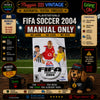 Fifa soccer 2004 sony playstation 2  MANUAL ONLY