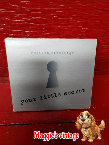 Melissa ETHERIDGE  (Maxi CD 4 Tracks) Your little secret *DISC  SURFACE LIKE NEW