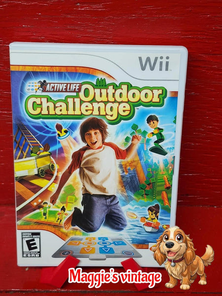 Active Life: Outdoor Challenge (Nintendo Wii, 2008) *CIB DISC LIKE NEW*
