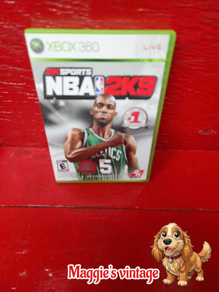 NBA 2K9  (Microsoft Xbox 360, 2008) *CIB DISC LIKE NEW*