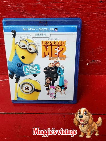 Despicable Me 2 (Blu-ray) *BILINGUE DISC LIKE NEW*