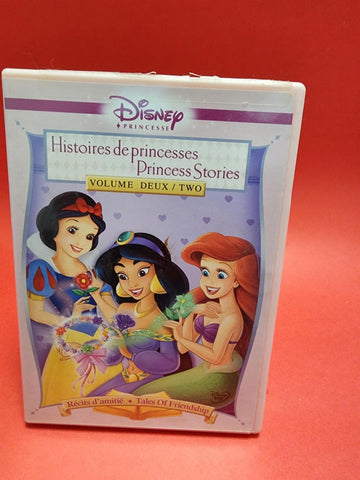 Disney Princess Stories Volume 2: Tales Of Friendship (DVD, (Bilingual) LIKE NEW