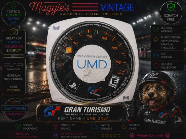 Gran Turismo Greatest Hits (Sony PSP, 2009) UMD ONLY TESTED