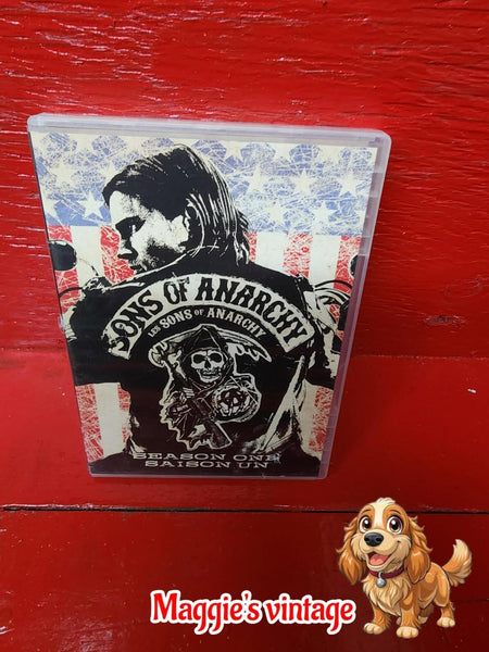 Sons Of Anarchy (Season One) DVD 2008/2009 - 4 discs *BILINGUE DISC LIKE NEW*