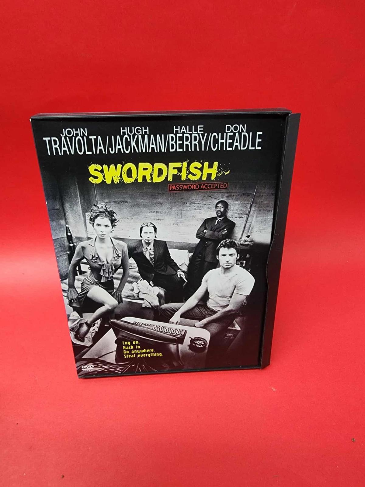 2001 - DVD - SWORDFISH / JOHN TRAVOLTA - ***BILINGUE ** LIKE NEW!