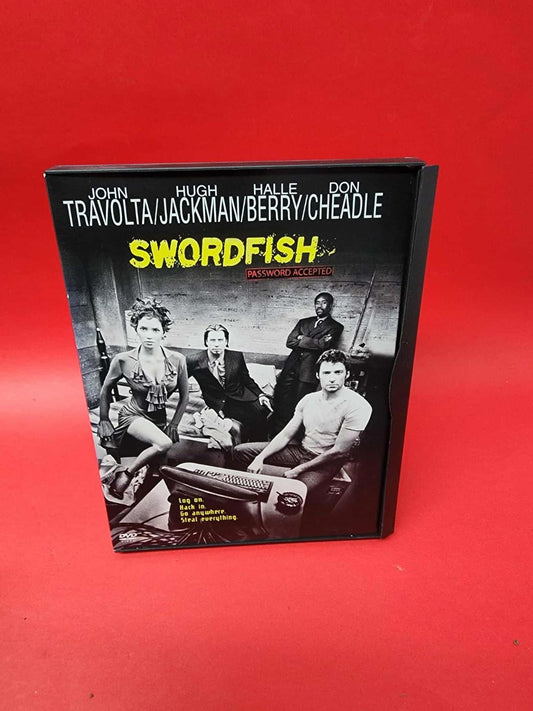 2001 - DVD - SWORDFISH / JOHN TRAVOLTA - ***BILINGUE ** LIKE NEW!