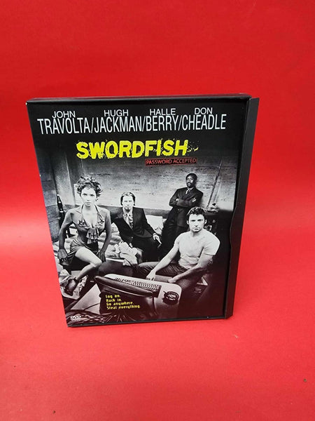 2001 - DVD - SWORDFISH / JOHN TRAVOLTA - ***BILINGUE ** LIKE NEW!
