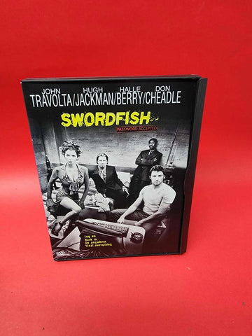 2001 - DVD - SWORDFISH / JOHN TRAVOLTA - ***BILINGUE ** LIKE NEW!