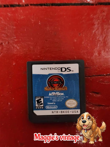 Chaotic Shadow Warriors Nintendo DS *CART ONLY CLEANED AND TESTED*