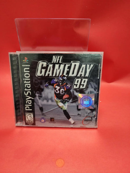 NFL GameDay 99 (Sony PlayStation 1, 1998) PS1 Manual Included Tested Cd is mint!