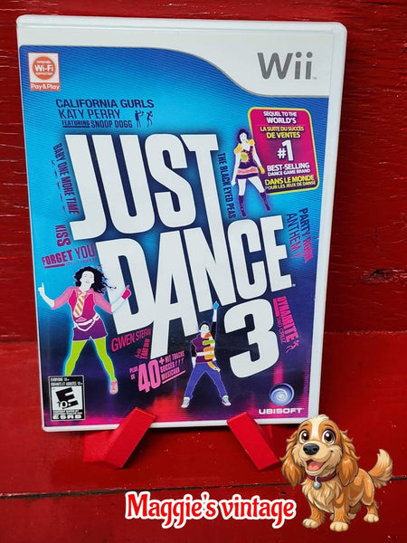 Just Dance 3 (Nintendo Wii, 2011) *CIB COMPLETE DISC LIKE NEW*