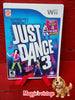 Just Dance 3 (Nintendo Wii, 2011) *CIB COMPLETE DISC LIKE NEW*