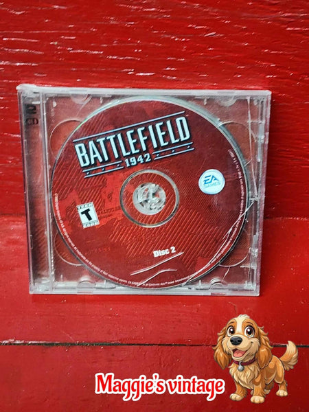 Pc : Battlefield 1942 DISC LIKE NEW CODE INCLUDED