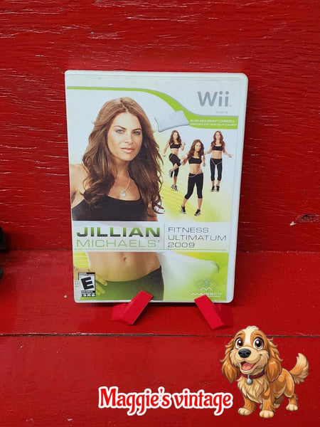 Jillian Michaels - Fitness Ultimatum Nintendo Wii (2009) CIB DISC LIKE NEW