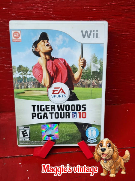 Tiger Woods PGA Tour 10 (Nintendo Wii, 2009) - *CIB DISC LIKE NEW*
