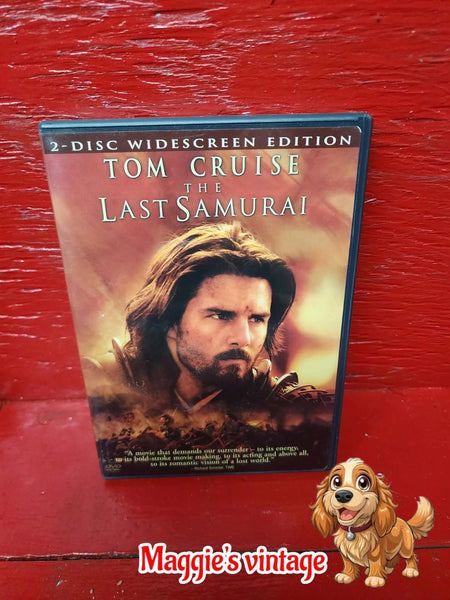 The Last Samurai 2 Disc Widescreen Edition DVD 2003 *BILINGUE DISC LIKE NEW*