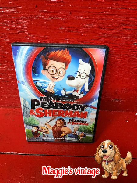 Mr. Peabody & Sherman (DVD) *BILINGUE DISC LIKE NEW*
