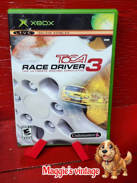 toca race driver 3 Xbox NO MANUAL DISC LIKE NEW