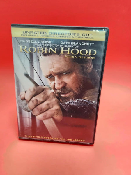 Robin Hood DVD Russell Crowe Unrated Director's Cut, (bilingue / like new!)