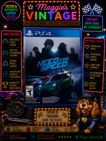 Need For Speed RACING - Sony PlayStation 4 PS4 Complete Tested DISC LIKE NEW