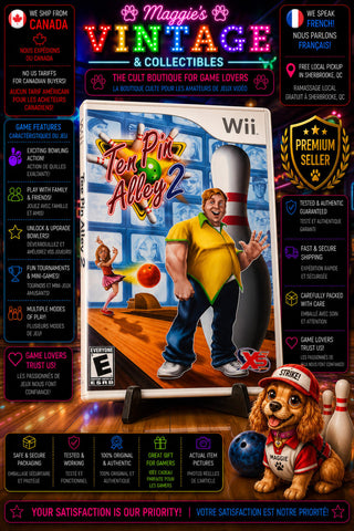 Ten Pin Alley 2 ( WII ) CIB DISC LIKE NEW