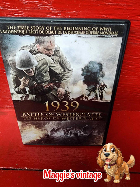 1939: BATTLE OF WESTERPLATTE (DVD) World War II Drama *BILINGUE DISC LIKE NEW