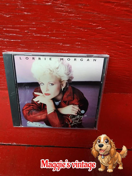 Something in Red by Lorrie Morgan (CD, Apr-1991, RCA) *DISC LIKE NEW *