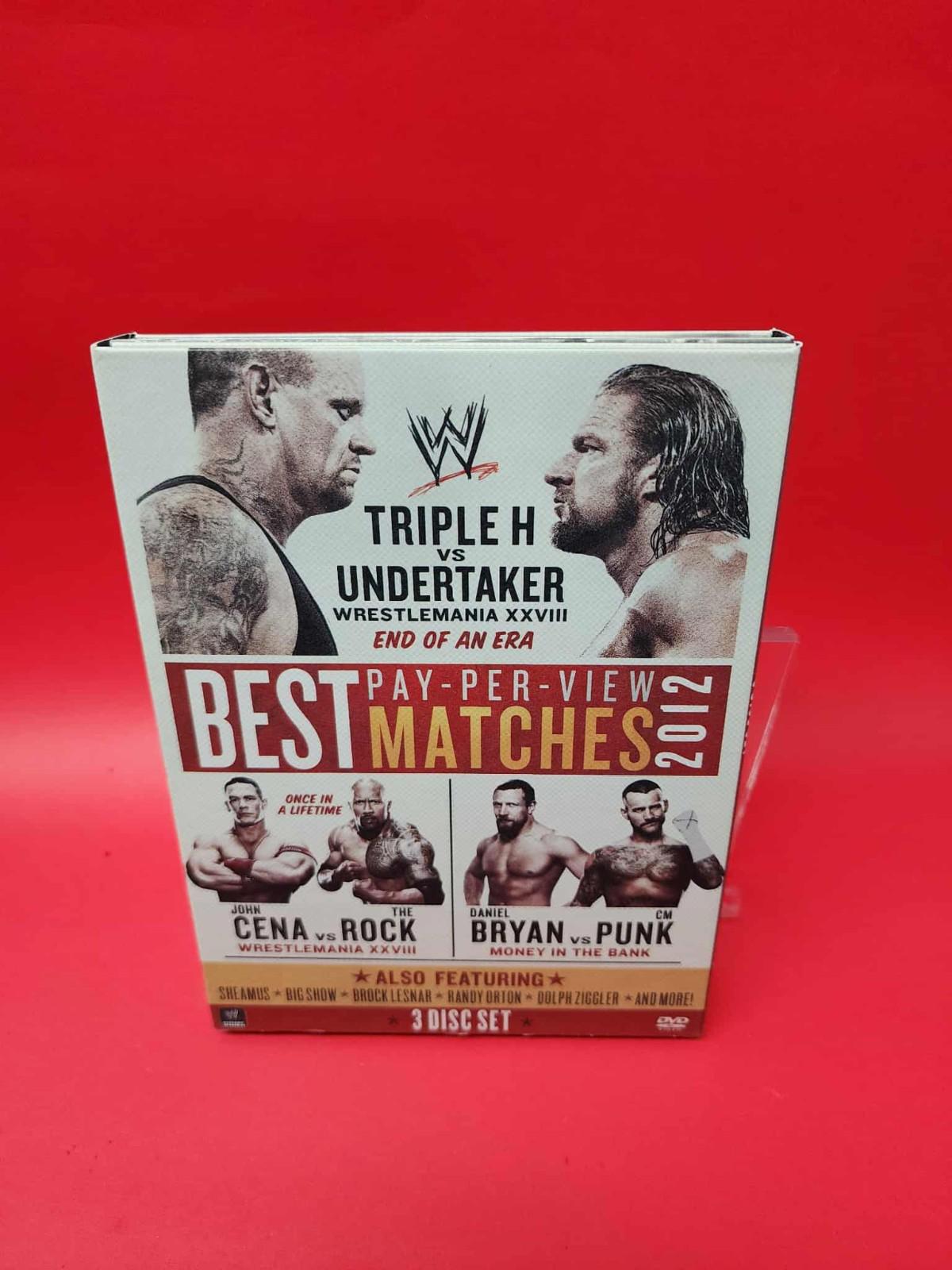 WWE: Best Pay-Per-View Matches of 2012 Like new!!!