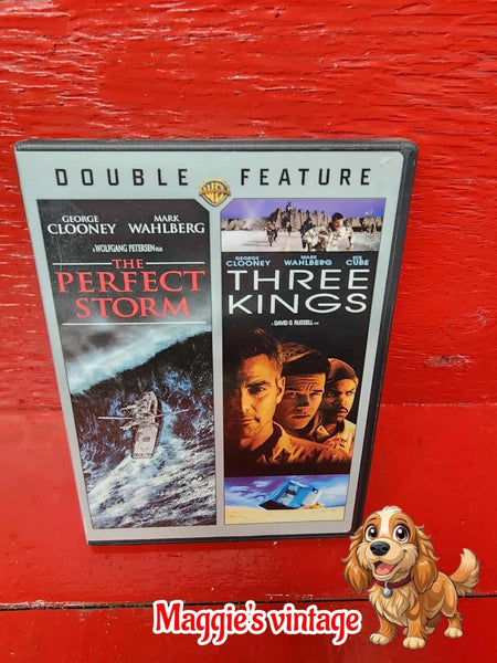 The Perfect Storm/ Three Kings DVD *BILINGUE DISC LIKE NEW*