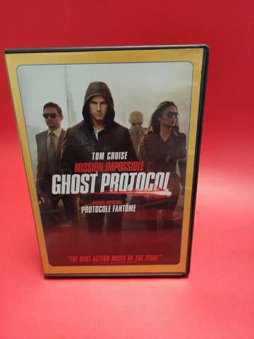 Mission Impossible: Ghost Protocol - DVD Movie (2012) EN/FR (bilingue / like new