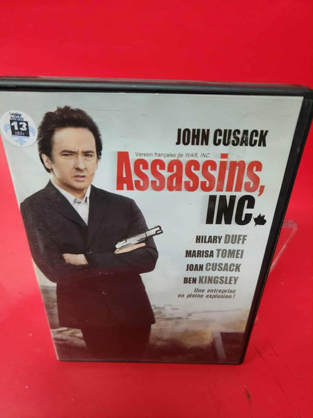 Assassins, Inc. (War Inc.) FRENCH COVER [DVD] *BILINGUE CD LIKE NEW*