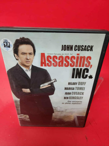 Assassins, Inc. (War Inc.) FRENCH COVER [DVD] *BILINGUE CD LIKE NEW*