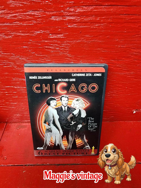 Chicago (DVD, 2003, Canadian, Full Screen) *BILINGUE DISC LIKE NEW*