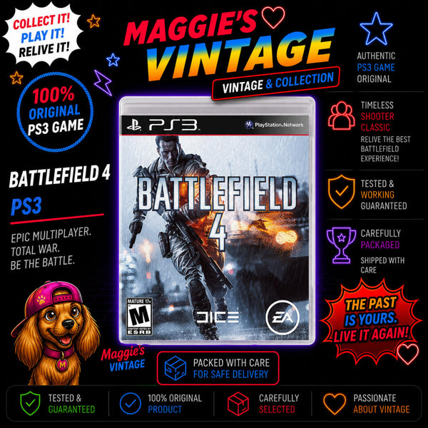 Battlefield 4 (Sony PlayStation 3 PS3, 2013) CIB COMPLETE