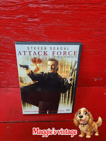 Attack Force (DVD, 2006) Steven Seagal *BILINGUE DISC LIKE NEW*