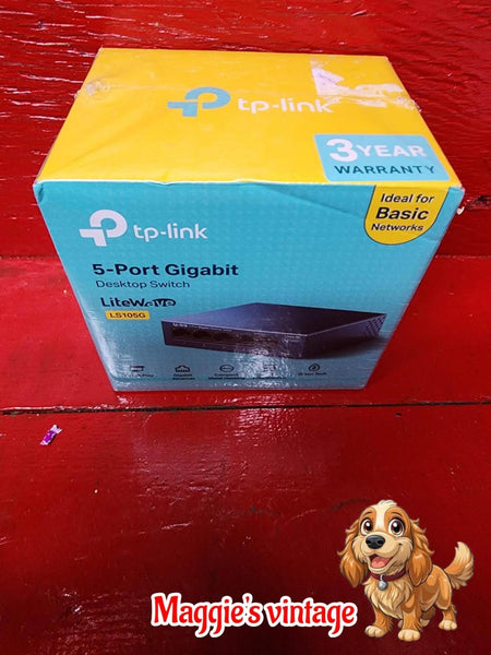 TP-Link 5-Port 10/100/1000Mbps Desktop Switch LS105G 5x BRAND NEW!