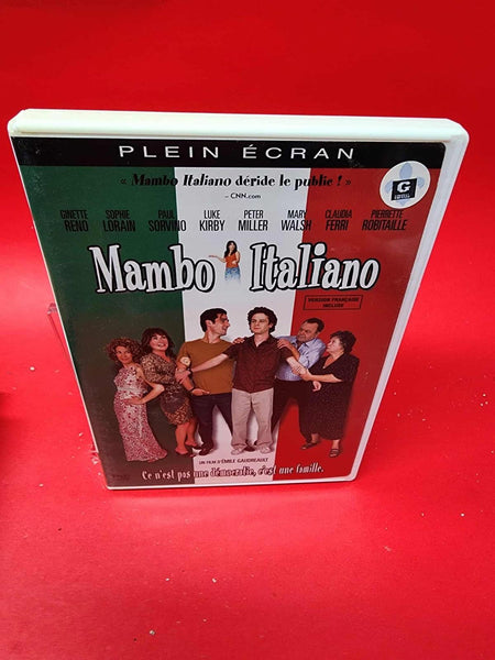 Mambo Italiano (Plein Écran) - DVD - Bilingue ! *like new*